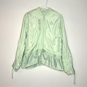 Puma Xtreme Frill Ruffle Bomber Jacket- Size: Large